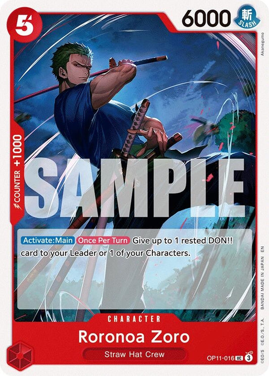 Image for Roronoa Zoro - One Piece Card Game