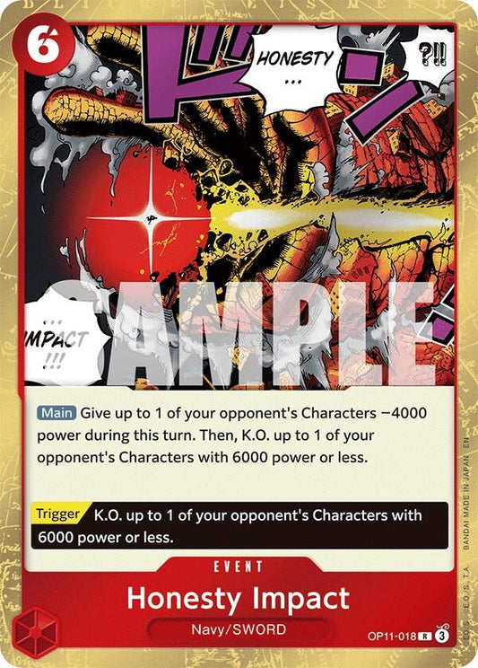 Image for Honesty Impact - One Piece Card Game