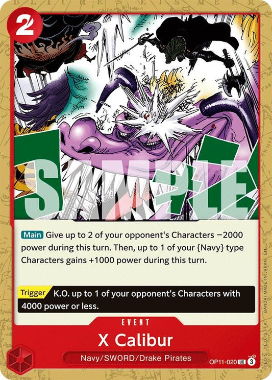 Image for X Calibur - One Piece Card Game