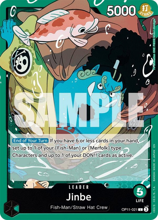 Image for Jinbe (021) - One Piece Card Game