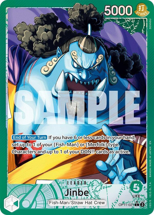 Image for Jinbe (021) (Alternate Art) - One Piece Card Game