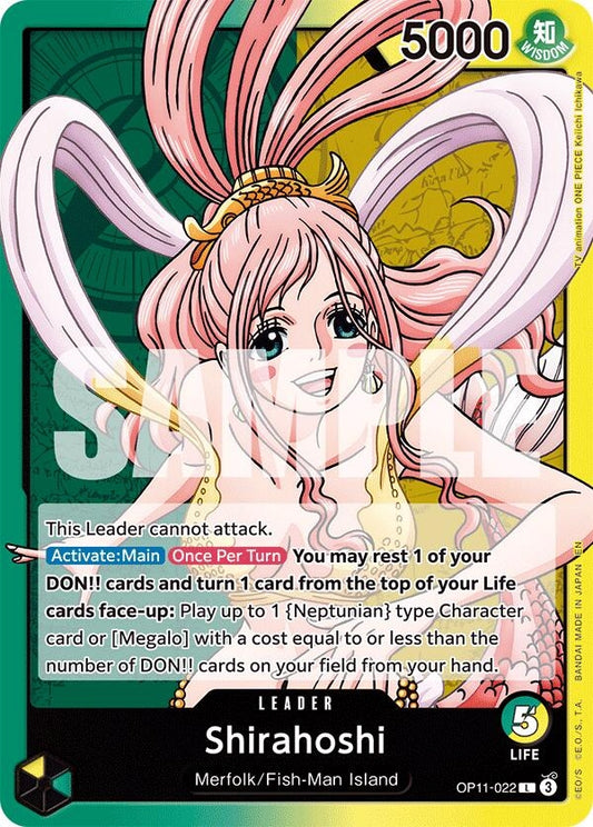 Image for Shirahoshi (022) - One Piece Card Game