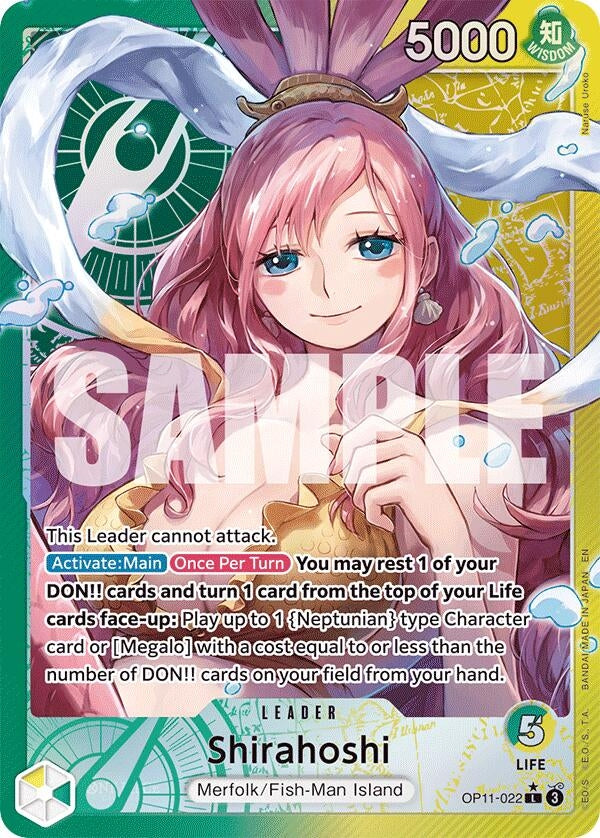 Image for Shirahoshi (022) (Alternate Art) - One Piece Card Game