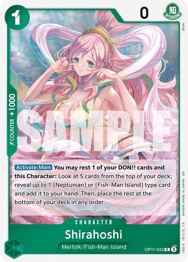 Image for Shirahoshi (030) - One Piece Card Game
