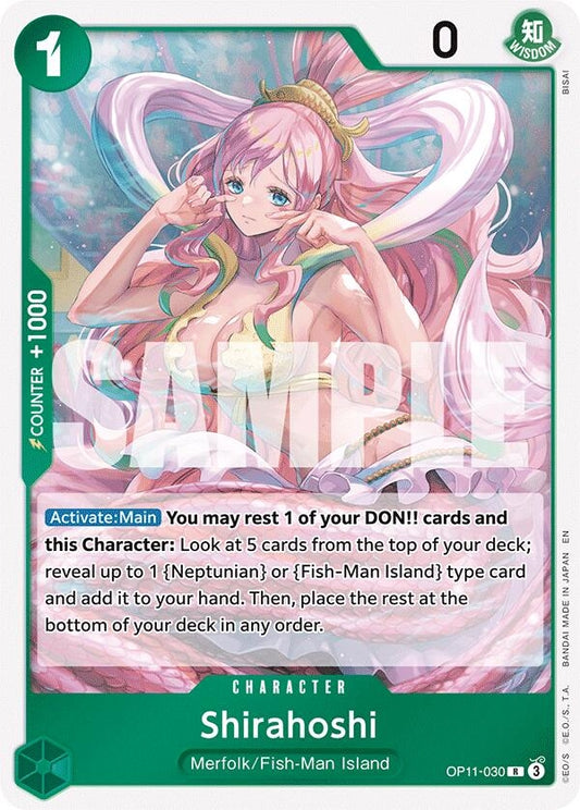 Image for Shirahoshi (030) - One Piece Card Game