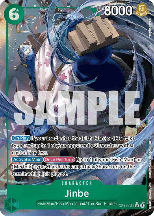 Image for Jinbe (031) (Alternate Art) - One Piece Card Game