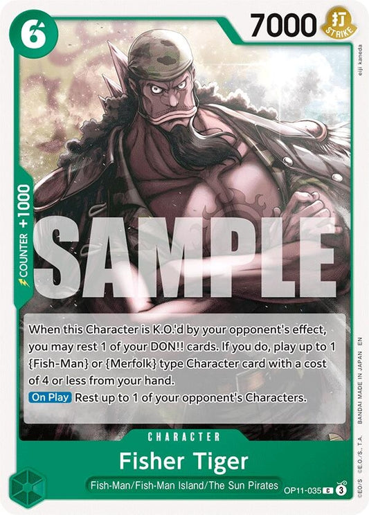 Image for Fisher Tiger - One Piece Card Game