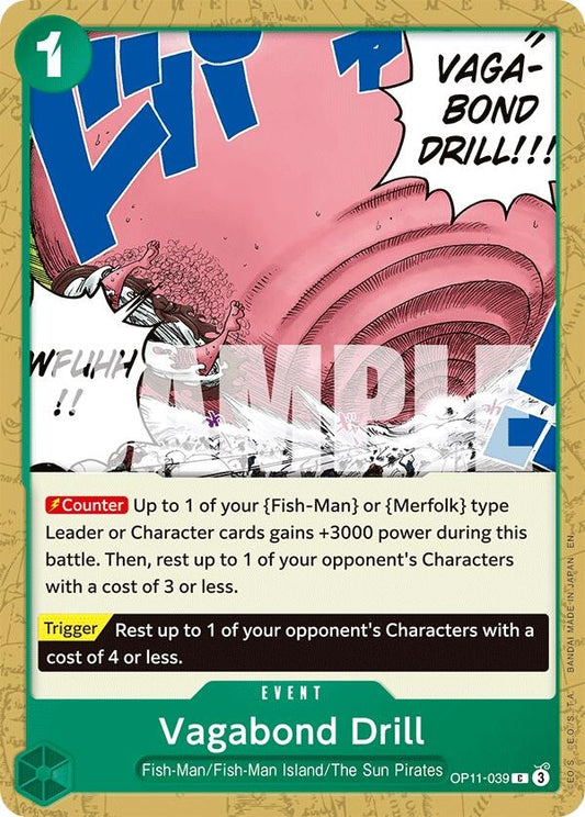 Image for Vagabond Drill - One Piece Card Game