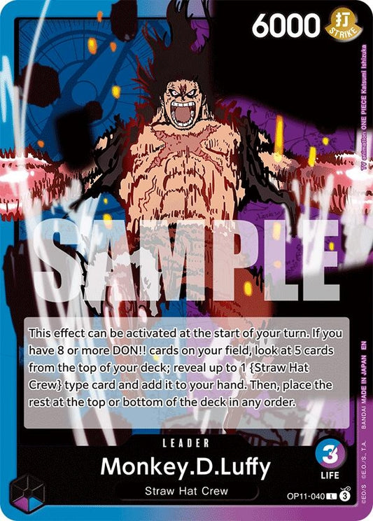 Image for Monkey.D.Luffy (040) - One Piece Card Game