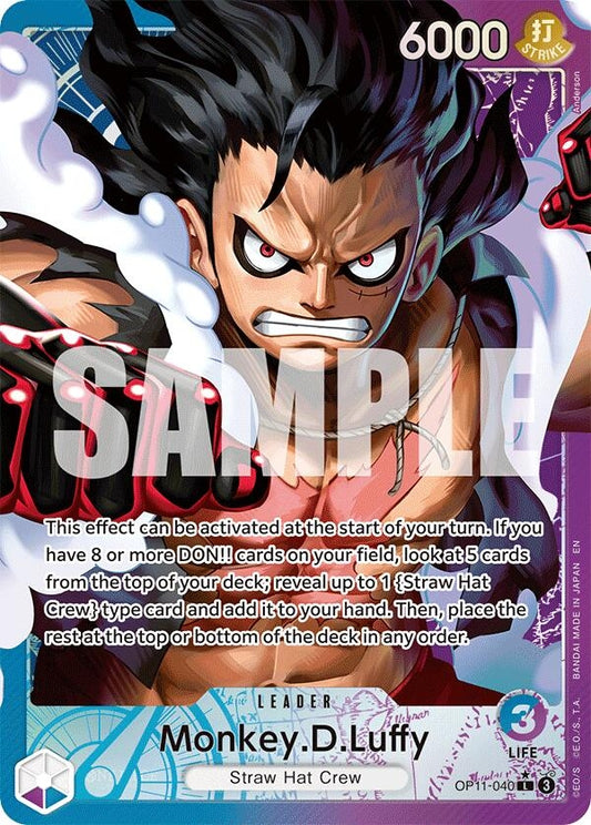 Image for Monkey.D.Luffy (040) (Alternate Art) - One Piece Card Game