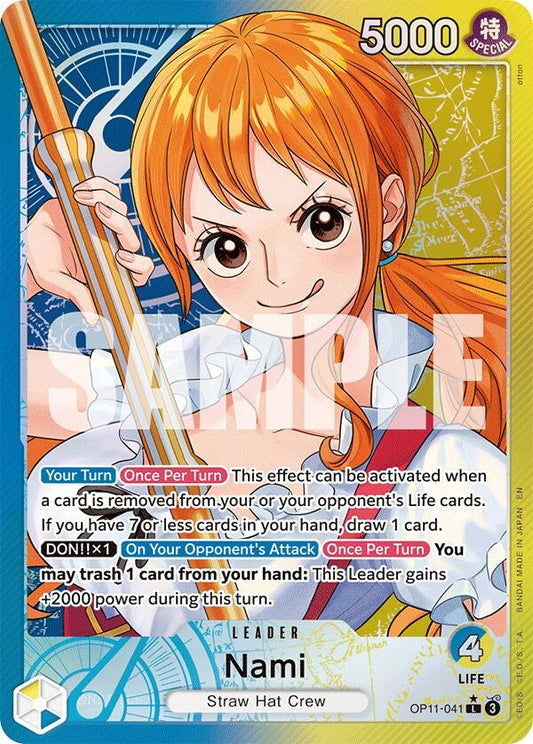 Image for Nami (041) (Alternate Art) - One Piece Card Game
