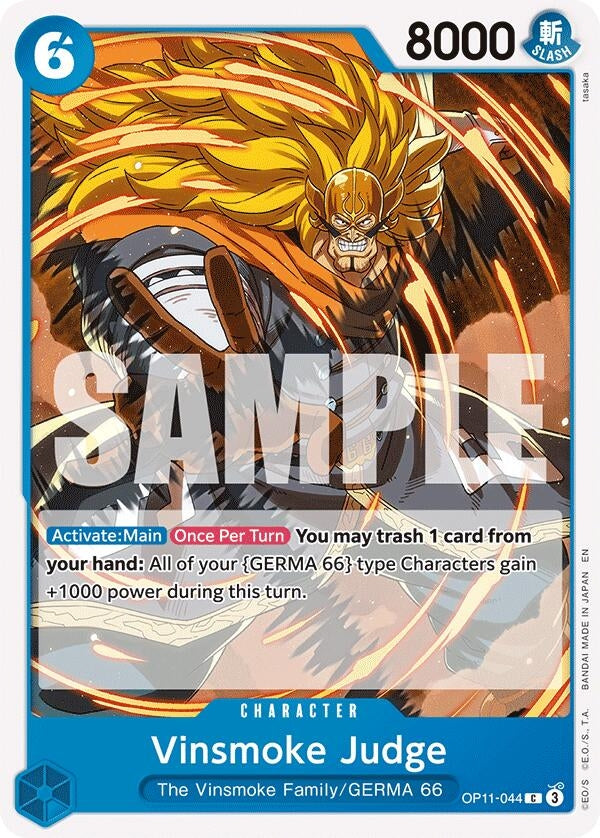 Image for Vinsmoke Judge - One Piece Card Game