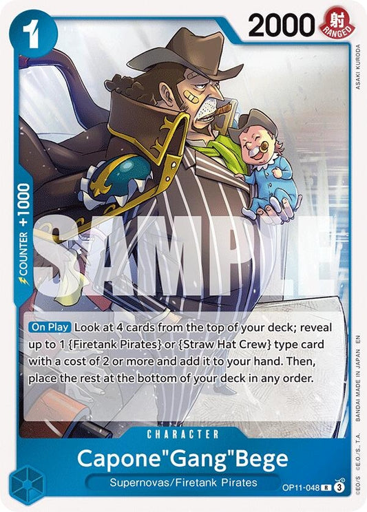 Image for Capone"Gang"Bege (048) - One Piece Card Game