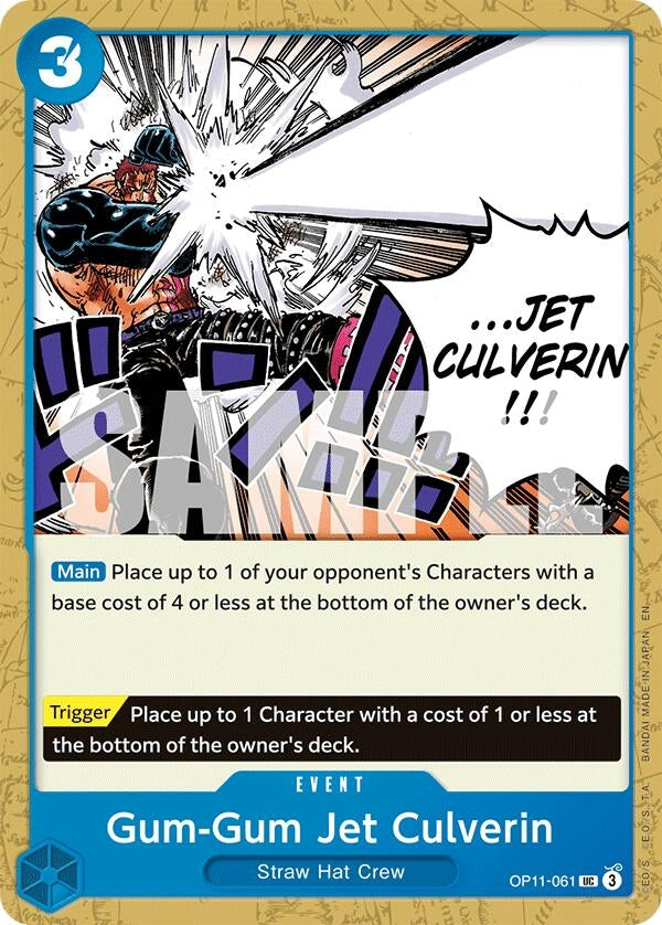 Image for Gum-Gum Jet Culverin - One Piece Card Game