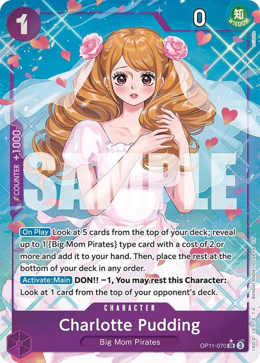 Image for Charlotte Pudding (Alternate Art) - One Piece Card Game