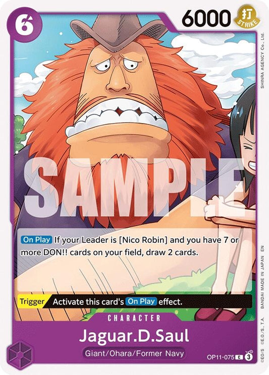 Image for Jaguar.D.Saul - One Piece Card Game
