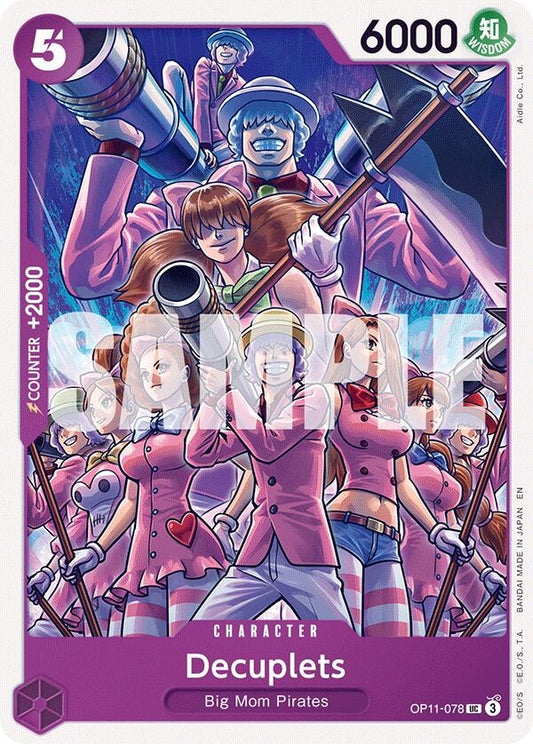 Image for Decuplets - One Piece Card Game