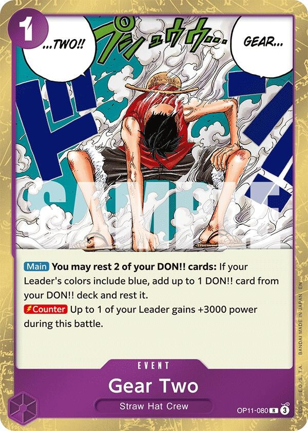 Image for Gear Two - One Piece Card Game