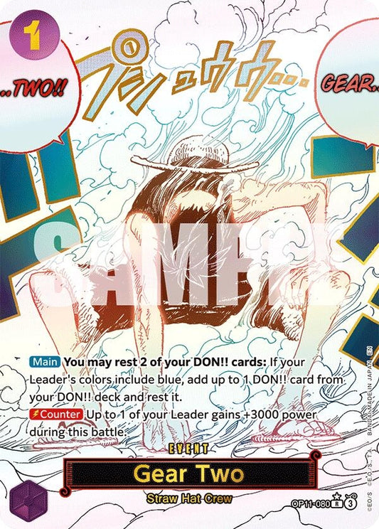 Image for Gear Two (Alternate Art) - One Piece Card Game