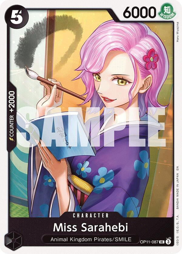 Image for Miss Sarahebi - One Piece Card Game