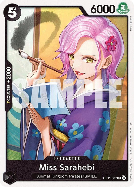 Image for Miss Sarahebi - One Piece Card Game