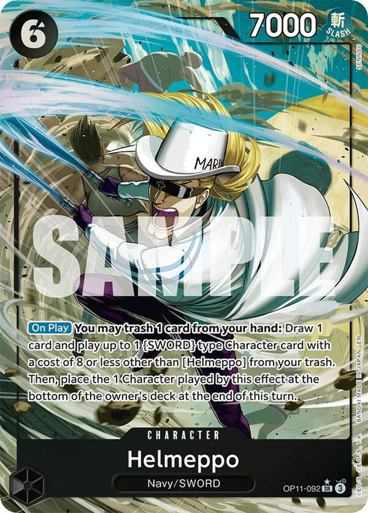 Image for Helmeppo (Alternate Art) - One Piece Card Game