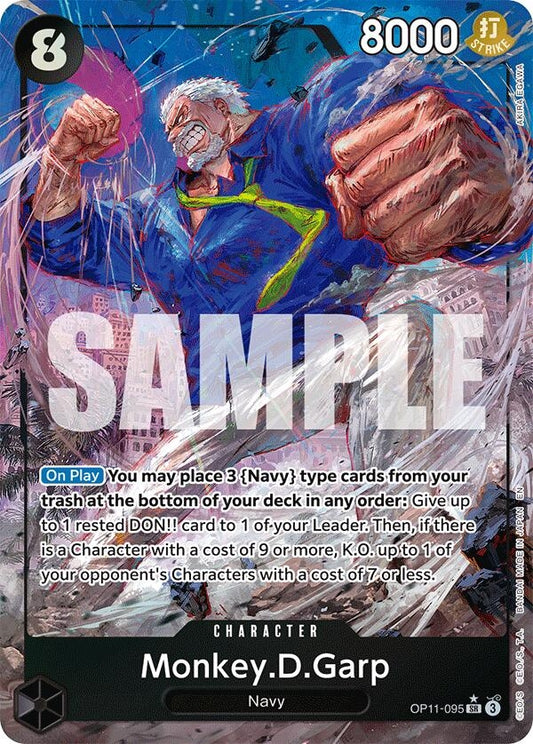 Image for Monkey.D.Garp (Alternate Art) - One Piece Card Game