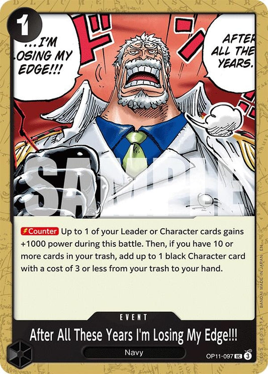 Image for After All These Years I'm Losing My Edge!!! - One Piece Card Game