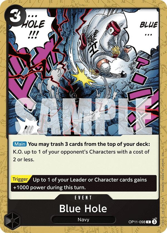 Image for Blue Hole - One Piece Card Game