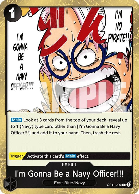 Image for I'm Gonna Be a Navy Officer!!! - One Piece Card Game