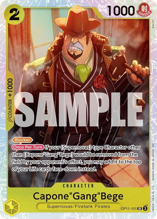 Image for Capone"Gang"Bege (101) - One Piece Card Game