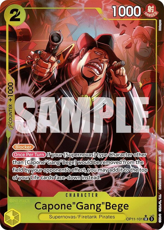 Image for Capone"Gang"Bege (101) (Alternate Art) - One Piece Card Game