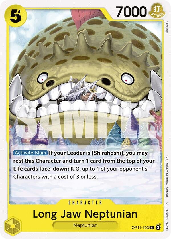 Image for Long-Jaw Neptunian - One Piece Card Game