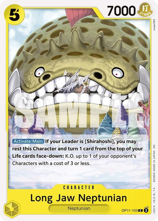 Image for Long-Jaw Neptunian - One Piece Card Game