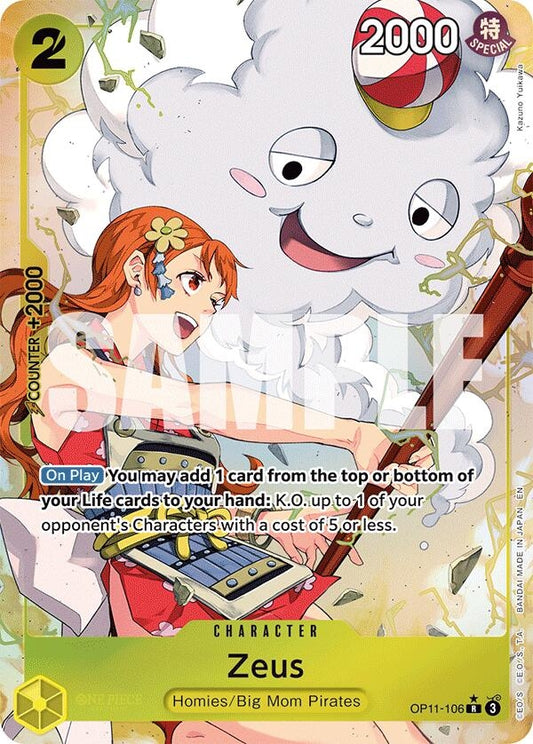 Image for Zeus (Alternate Art) - One Piece Card Game