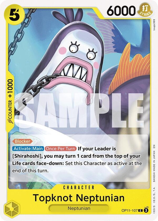 Image for Topknot Neptunian - One Piece Card Game