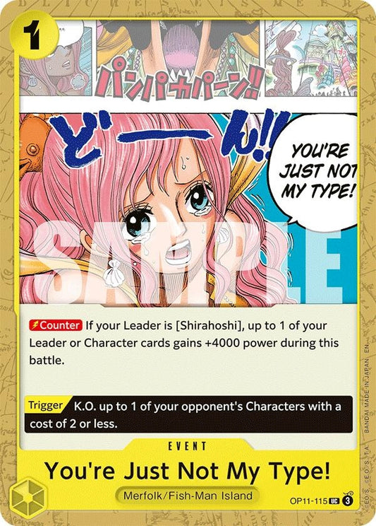 Image for You're Just Not My Type! - One Piece Card Game