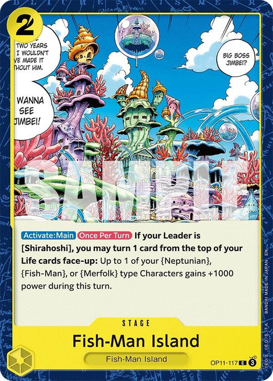 Image for Fish-Man Island - One Piece Card Game