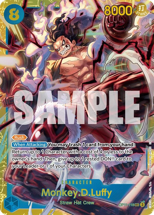 Image for Monkey.D.Luffy (118) - One Piece Card Game