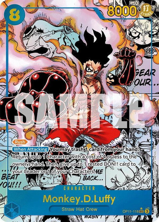 Image for Monkey.D.Luffy (118) (Manga) - One Piece Card Game