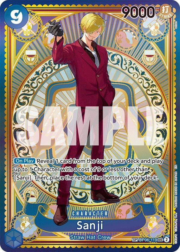 Image for Sanji (SP) - One Piece Card Game
