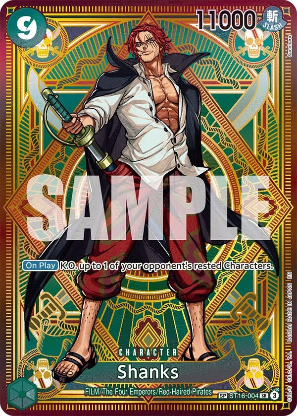 Image for Shanks (SP) - One Piece Card Game