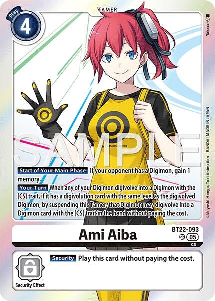 Image for Ami Aiba - Digimon Card Game