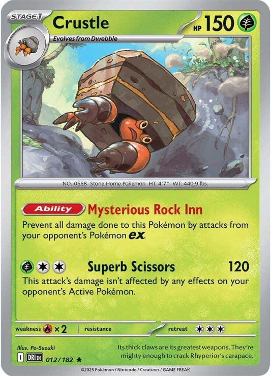 Image for Crustle - Pokemon