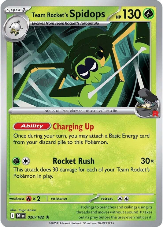 Image for Team Rocket's Spidops - Pokemon