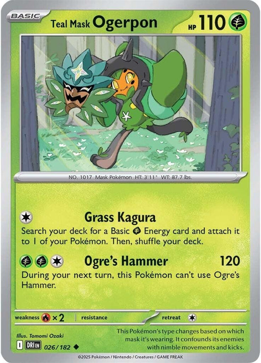 Image for Teal Mask Ogerpon - Pokemon