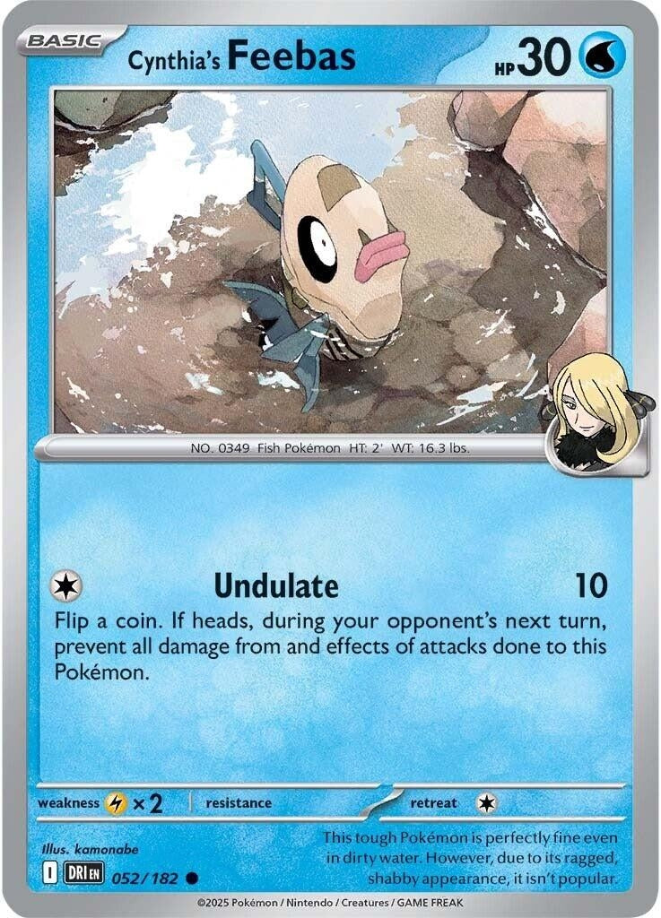 Image for Cynthia's Feebas - Pokemon