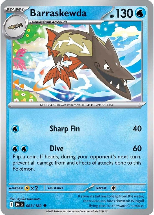 Image for Barraskewda - Pokemon