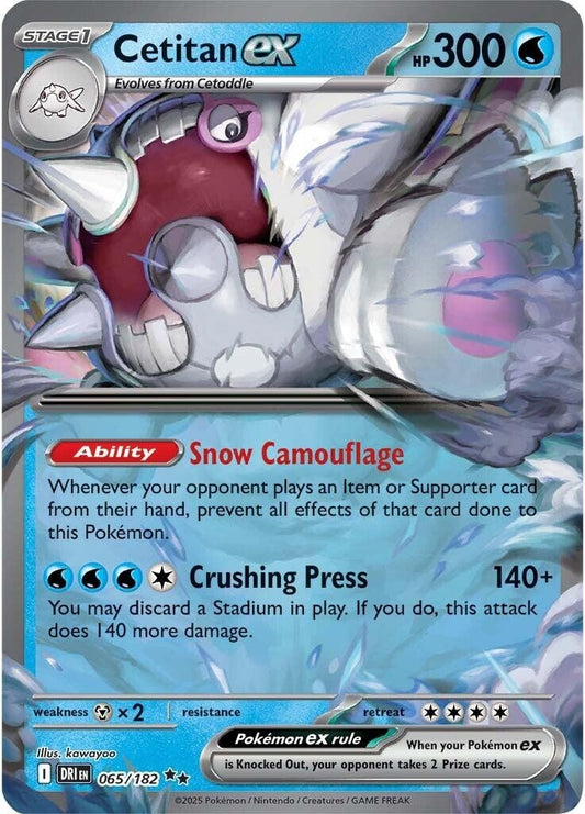 Image for Cetitan ex - Pokemon