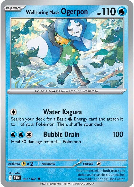 Image for Wellspring Mask Ogerpon - Pokemon